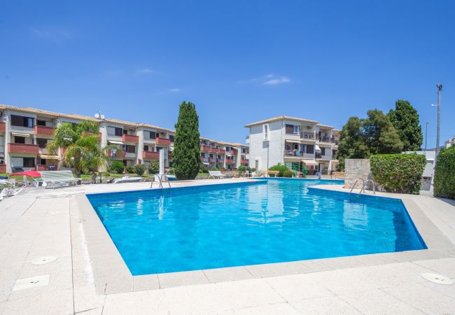 Apartamento en Empuriabrava - 0147-PORT SOTAVENT Apartamento con vista al canal y piscina