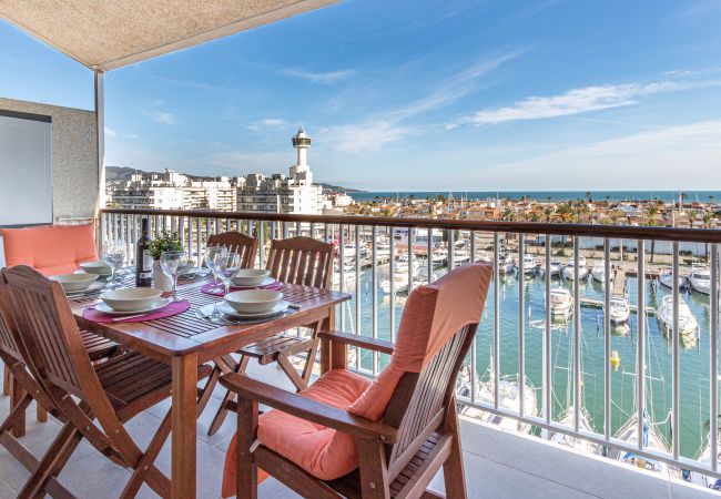 Apartament en Empuriabrava - 0172-PORT GREC Apartament amb vistes al canal i al mar  Apartament en Empuriabrava - 0172-PORT GREC Apartament amb vistes al canal i al mar