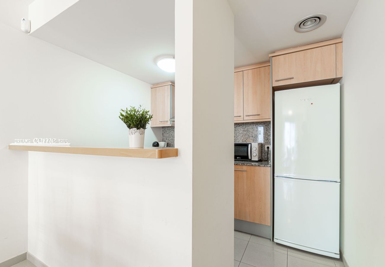 Apartament en Rosas / Roses - 8010-MIL.LENI Apartament amb piscina comunitària i pàrquing