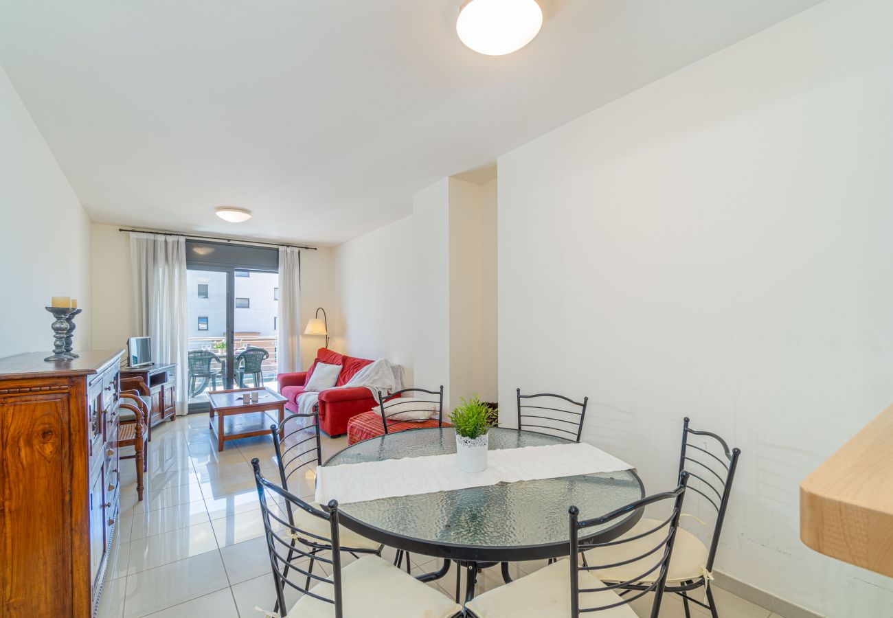 Apartament en Rosas / Roses - 8010-MIL.LENI Apartament amb piscina comunitària i pàrquing
