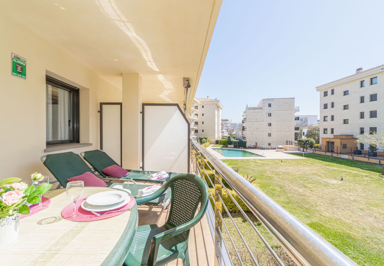 Apartament en Rosas / Roses - 8010-MIL.LENI Apartament amb piscina comunitària i pàrquing