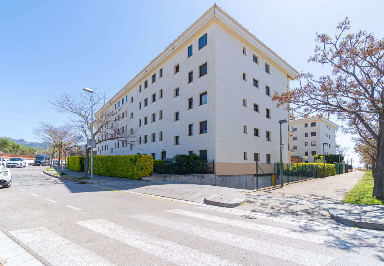 Apartament en Rosas / Roses - 8010-MIL.LENI Apartament amb piscina comunitària i pàrquing