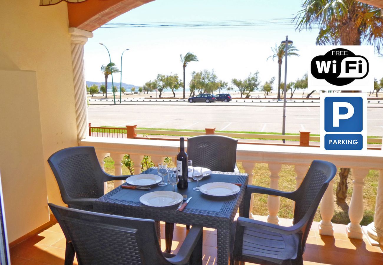 Ferienwohnung in Empuriabrava - 0016-BAHIA Appartement direkt am Strand mit WLAN