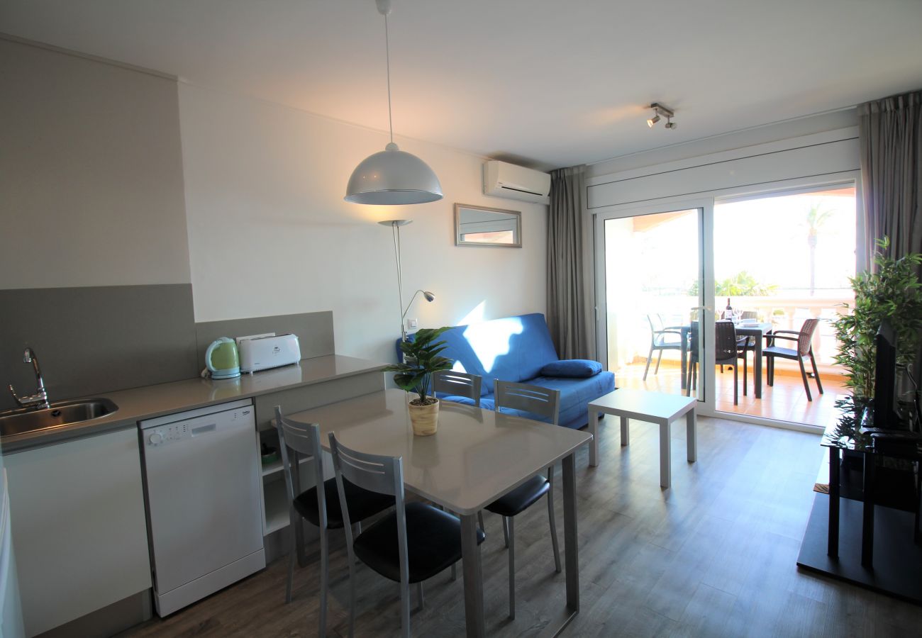 Ferienwohnung in Empuriabrava - 0023-BAHIA Appartement direkt am Strand mit WLAN