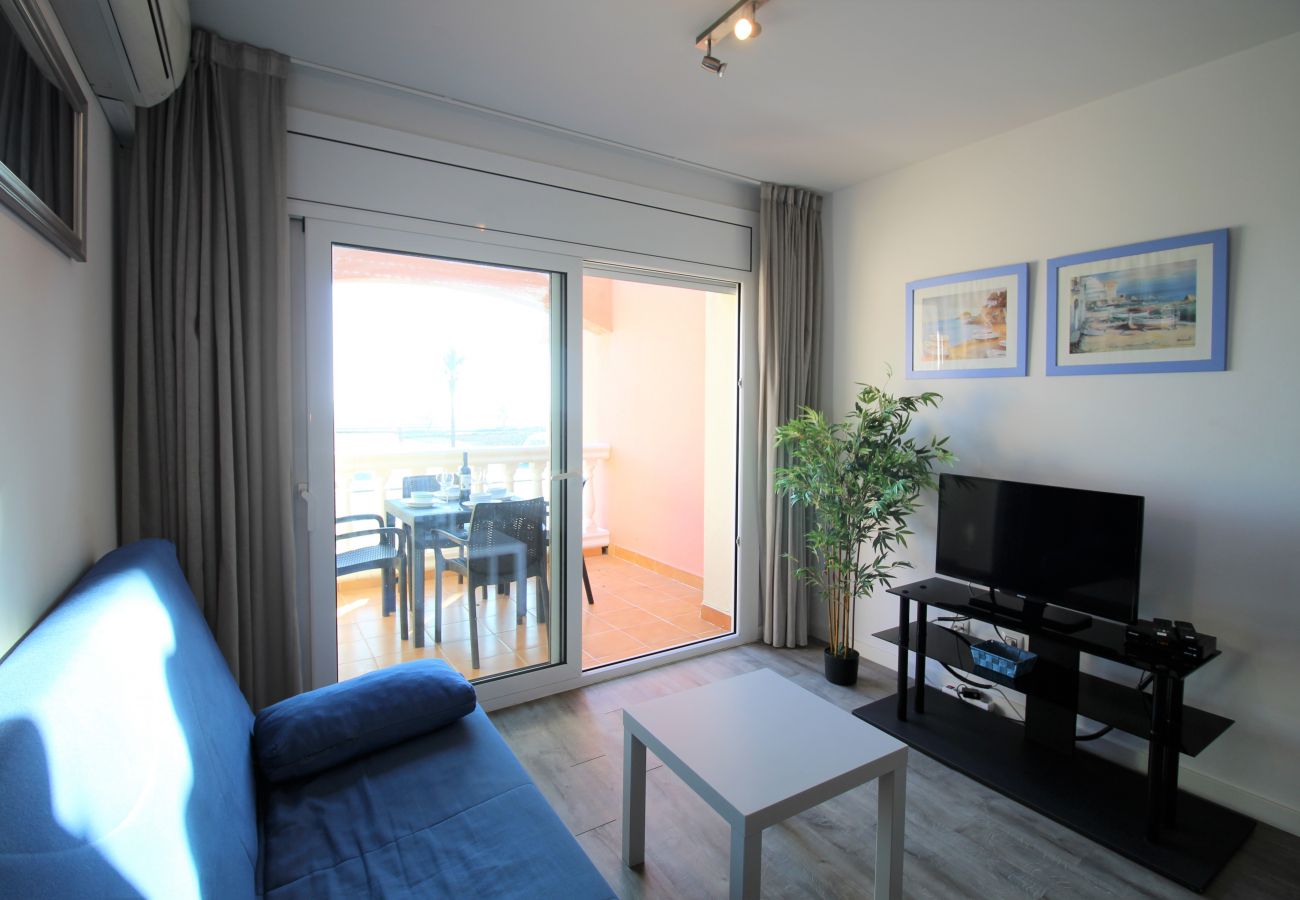 Ferienwohnung in Empuriabrava - 0023-BAHIA Appartement direkt am Strand mit WLAN