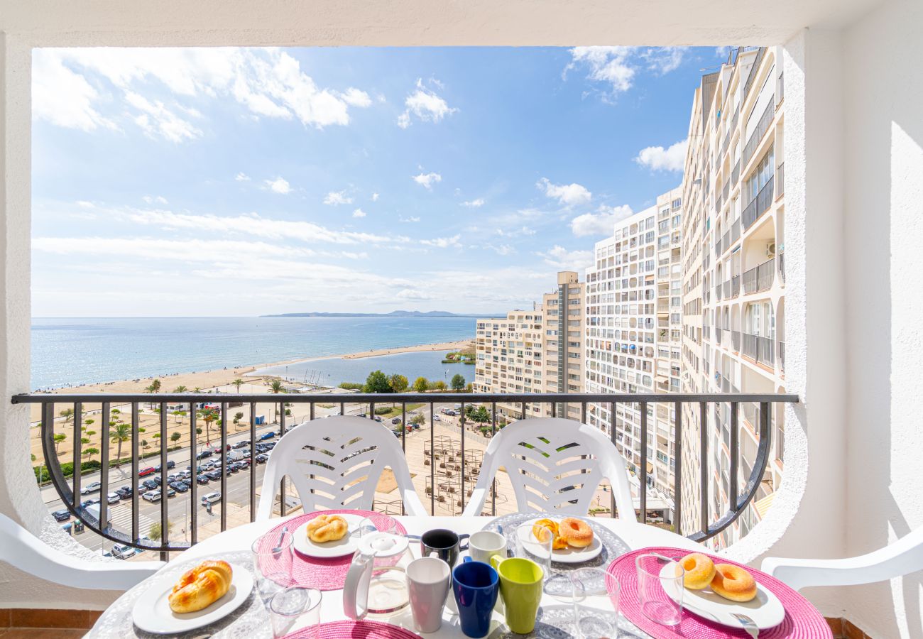 Ferienwohnung in Empuriabrava - 0186-SAN LUIS Appartement mit Meerblick