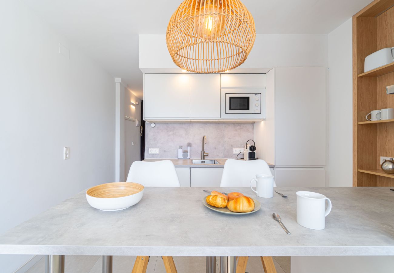 Ferienwohnung in Empuriabrava - 0116-MUGA PARK Appartement mit Blick am Fluss und Meer