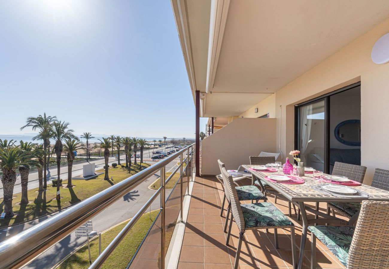 Ferienwohnung in Empuriabrava - 0085-MIRABLAU Appartement mit Meerblick