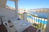 Appartement in Empuriabrava - 0136-SANT MAURICI Appartement met zicht op het kanaal en zwembad