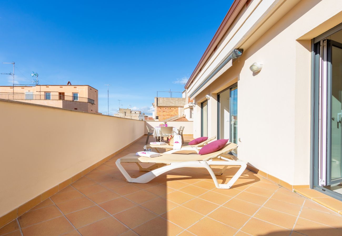 Apartment in Rosas / Roses - 2000-FRANCESC MACIA Duplex with wifi near the beach