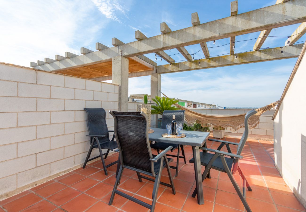 Apartment in Rosas / Roses - 2005-PORT CANIGO Apartment with community pool and canal view 