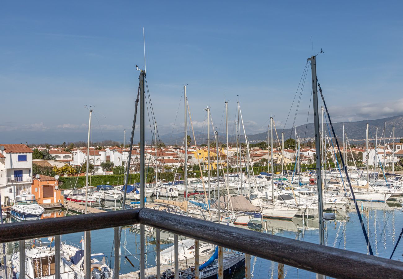 Appartement à Empuriabrava - 0112-PORT GREC Appartement avec vue sur le canal