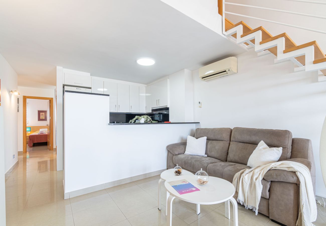 Appartement à Empuriabrava - 0160-PORT GREC Appartement avec WIFI, Smart TV, vue sur canal et mer