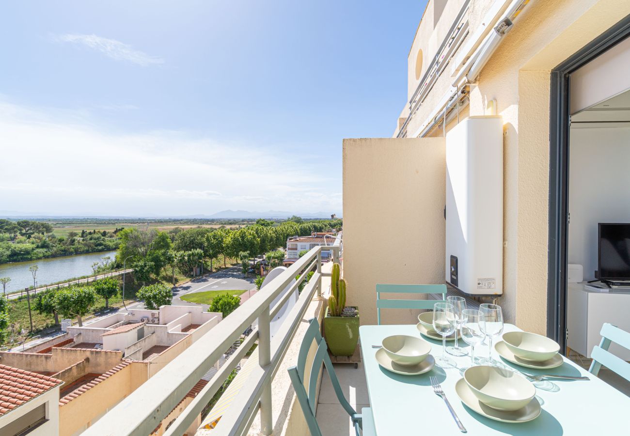 Appartement à Empuriabrava - 0116-MUGA PARK Appartement avec vue sur fleuve et mer