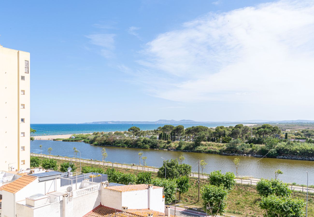 Appartement à Empuriabrava - 0116-MUGA PARK Appartement avec vue sur fleuve et mer
