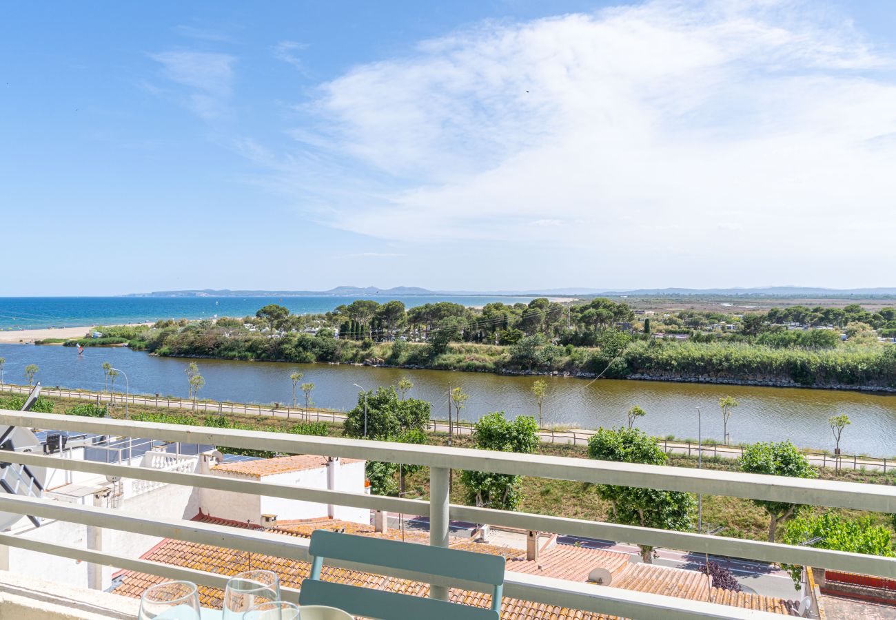 Appartement à Empuriabrava - 0116-MUGA PARK Appartement avec vue sur fleuve et mer